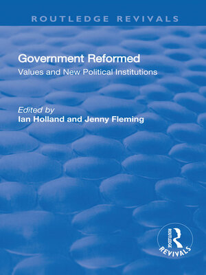 cover image of Government Reformed